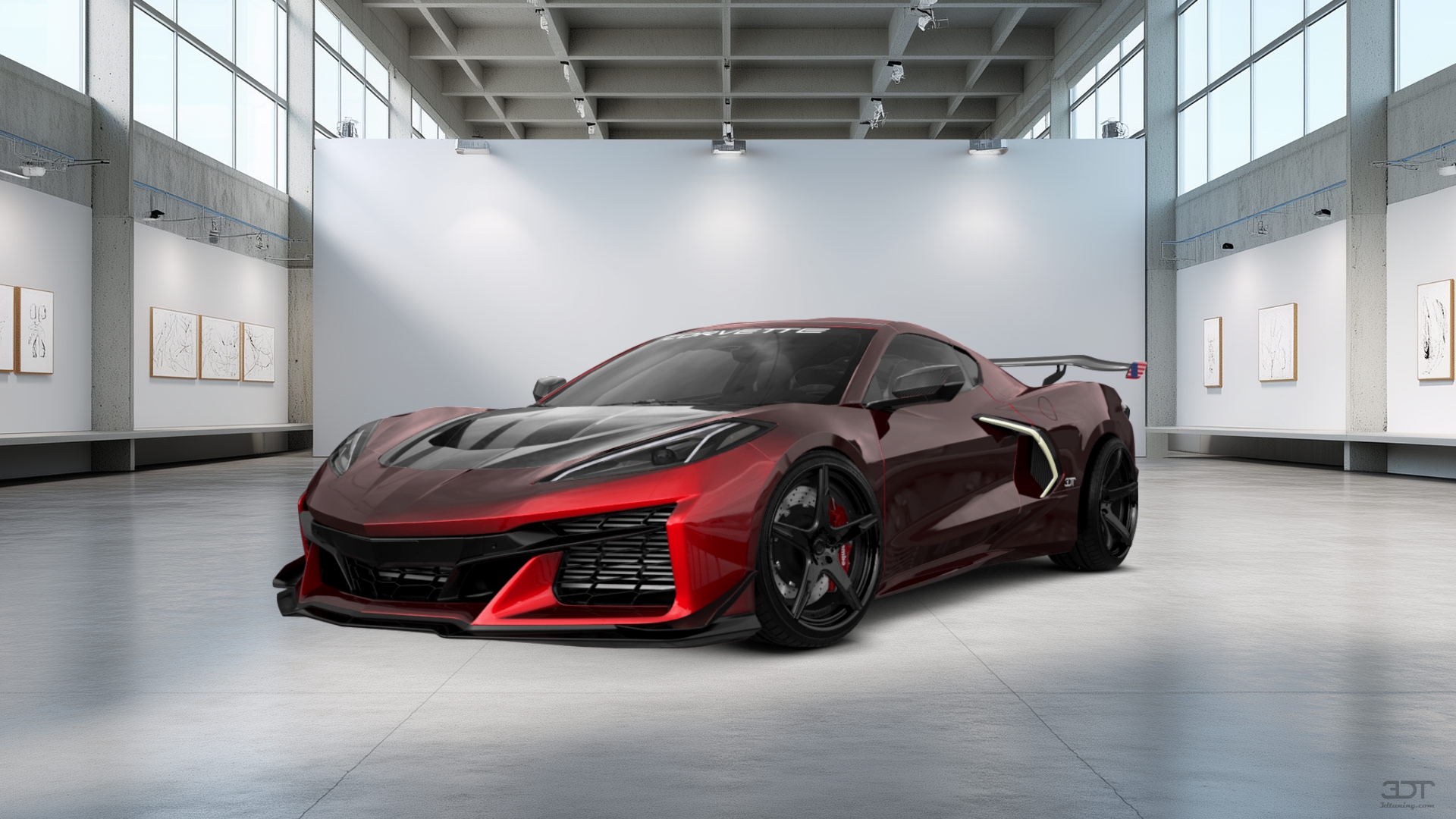 Chevrolet Corvette 2 door targa top 2020 tuning