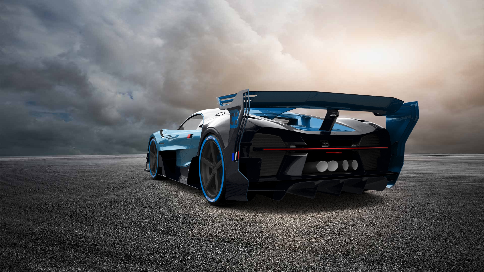 Bugatti Vision GT Supercar 2015 tuning