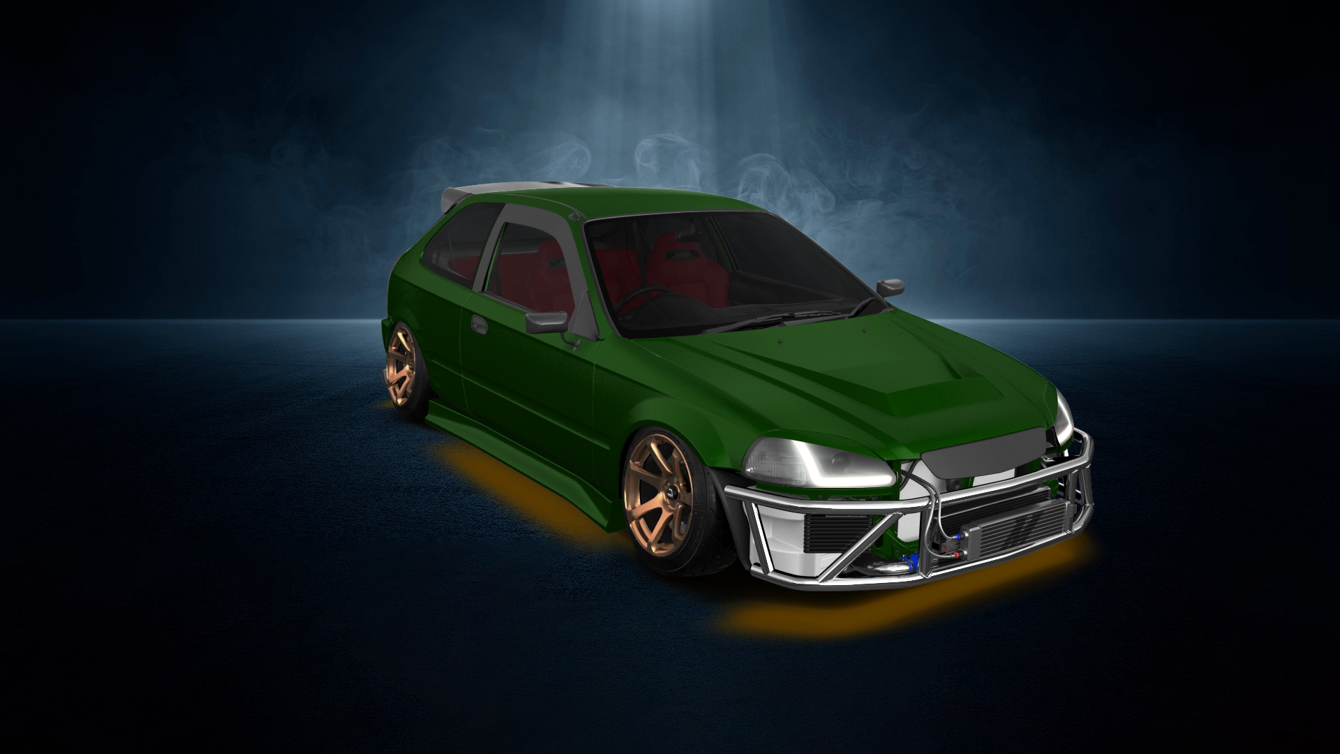 Honda Civic 3 Door Hatchback 1997 tuning