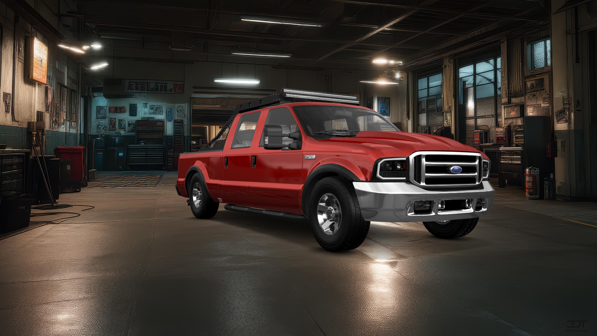 Ford F-250 Crew Cab 4 Door pickup truck 1999 tuning