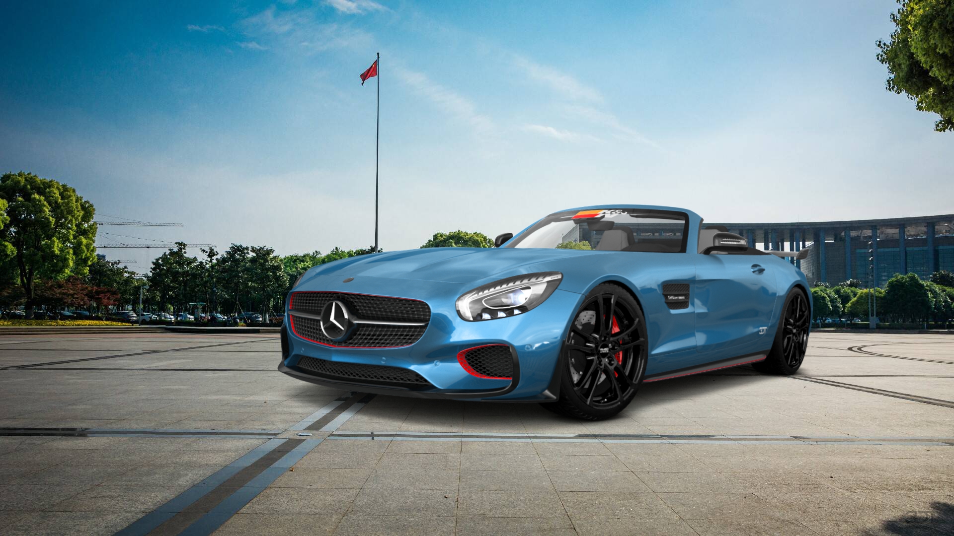 Mercedes AMG GT 2 Door Convertible 2016