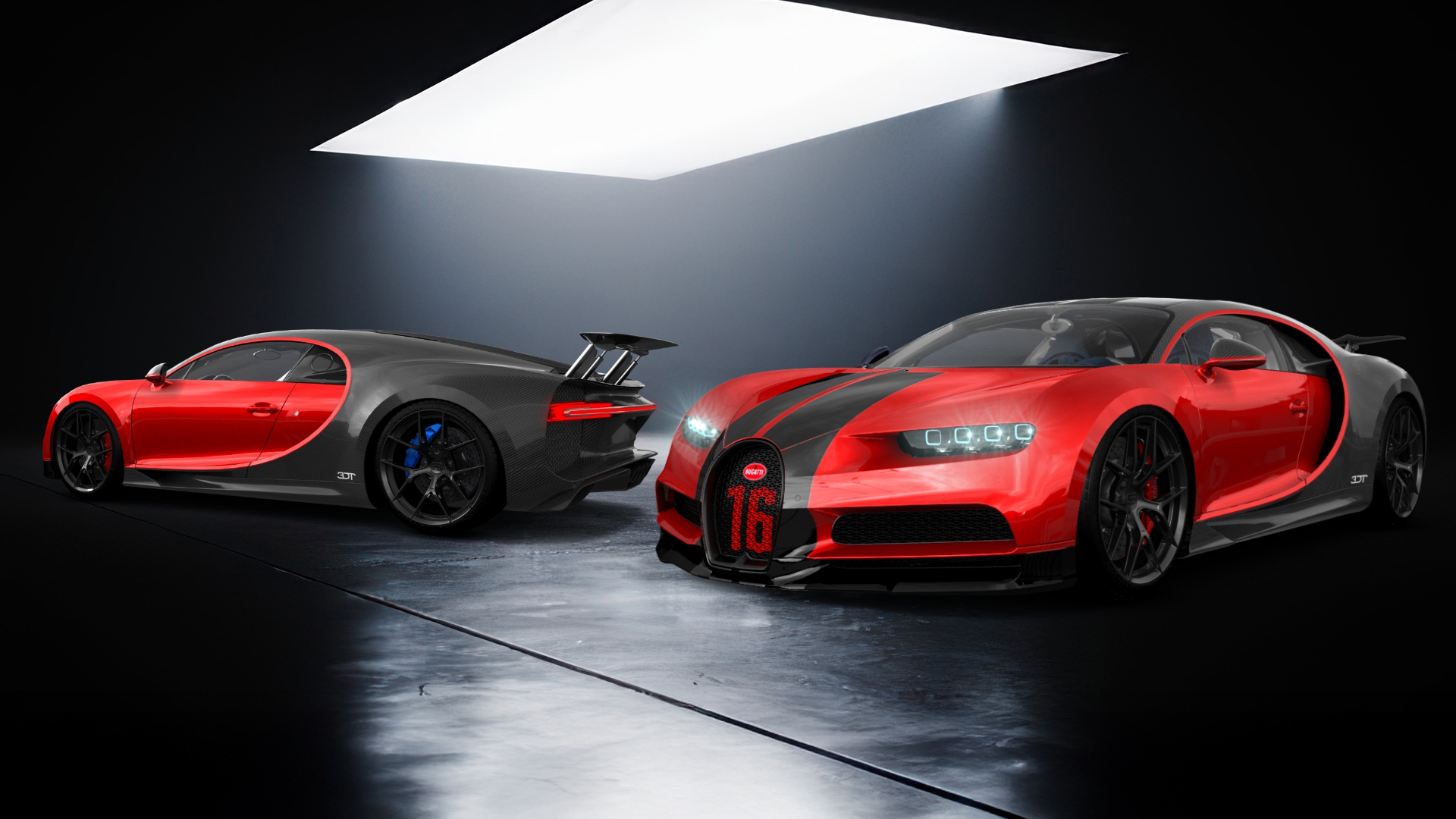 Bugatti Chiron 2 Door Coupe 2016 tuning