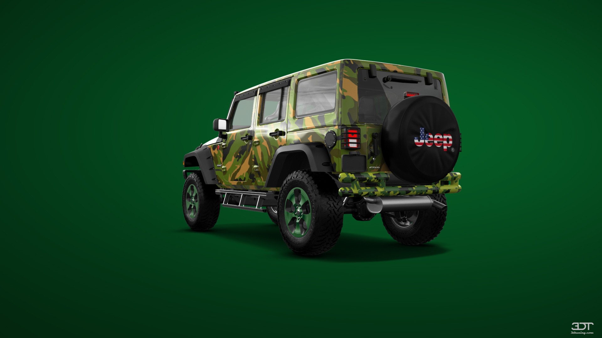 Jeep Wrangler Unlimited JK Rubicon Recon 4 Door SUV 2017 tuning