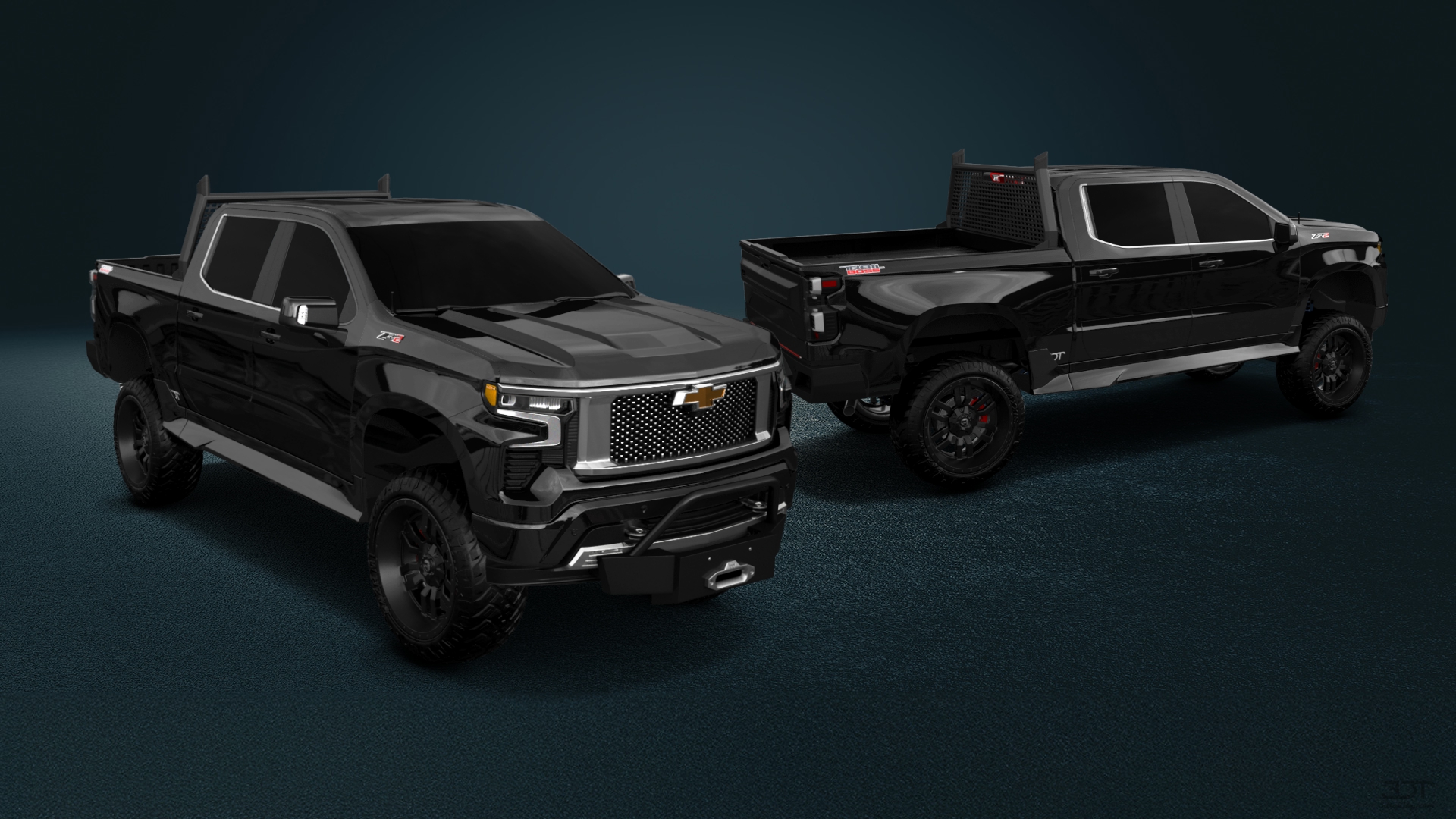 Chevrolet Silverado 1500 Crew Cab 5.8 ft box 4 Door pickup truck 2023 tuning
