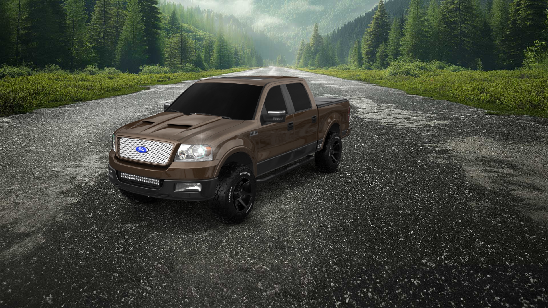 Ford F-150 SuperCrew 4 Door pickup truck 2004