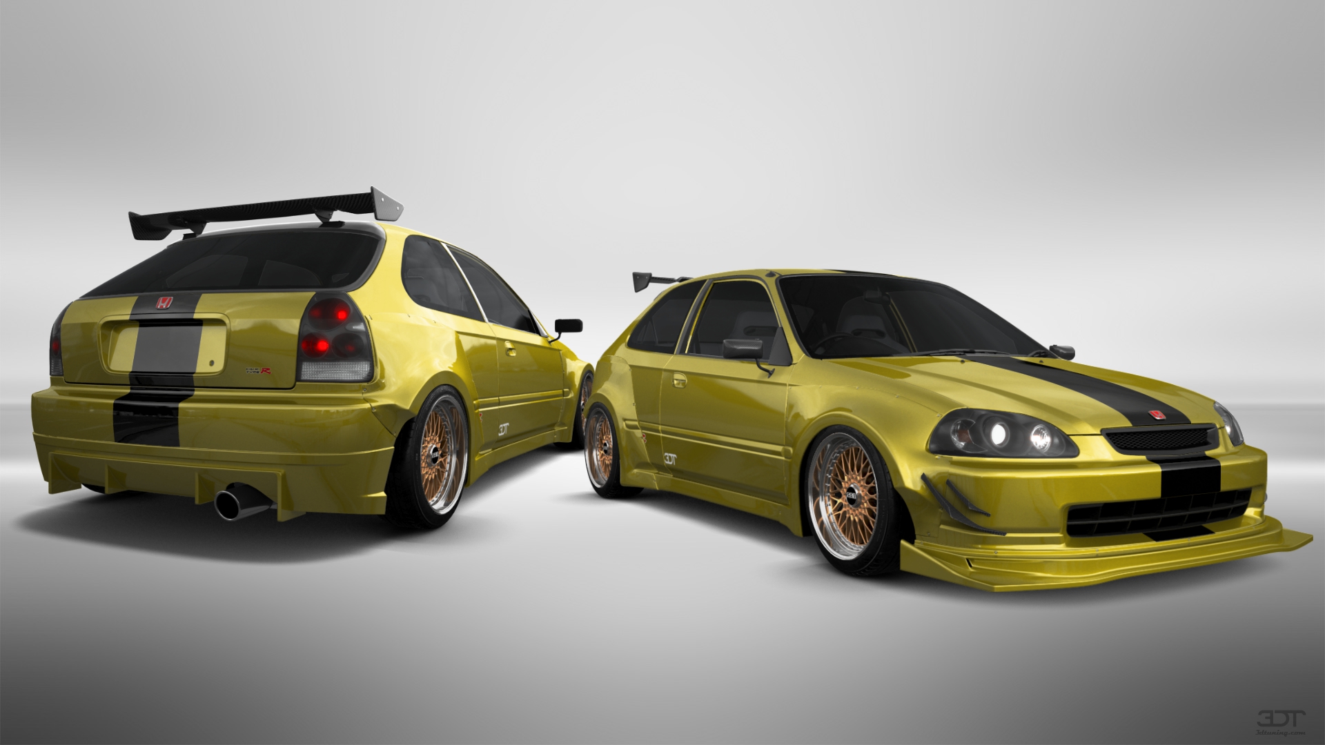 Honda Civic 3 Door Hatchback 1997 tuning