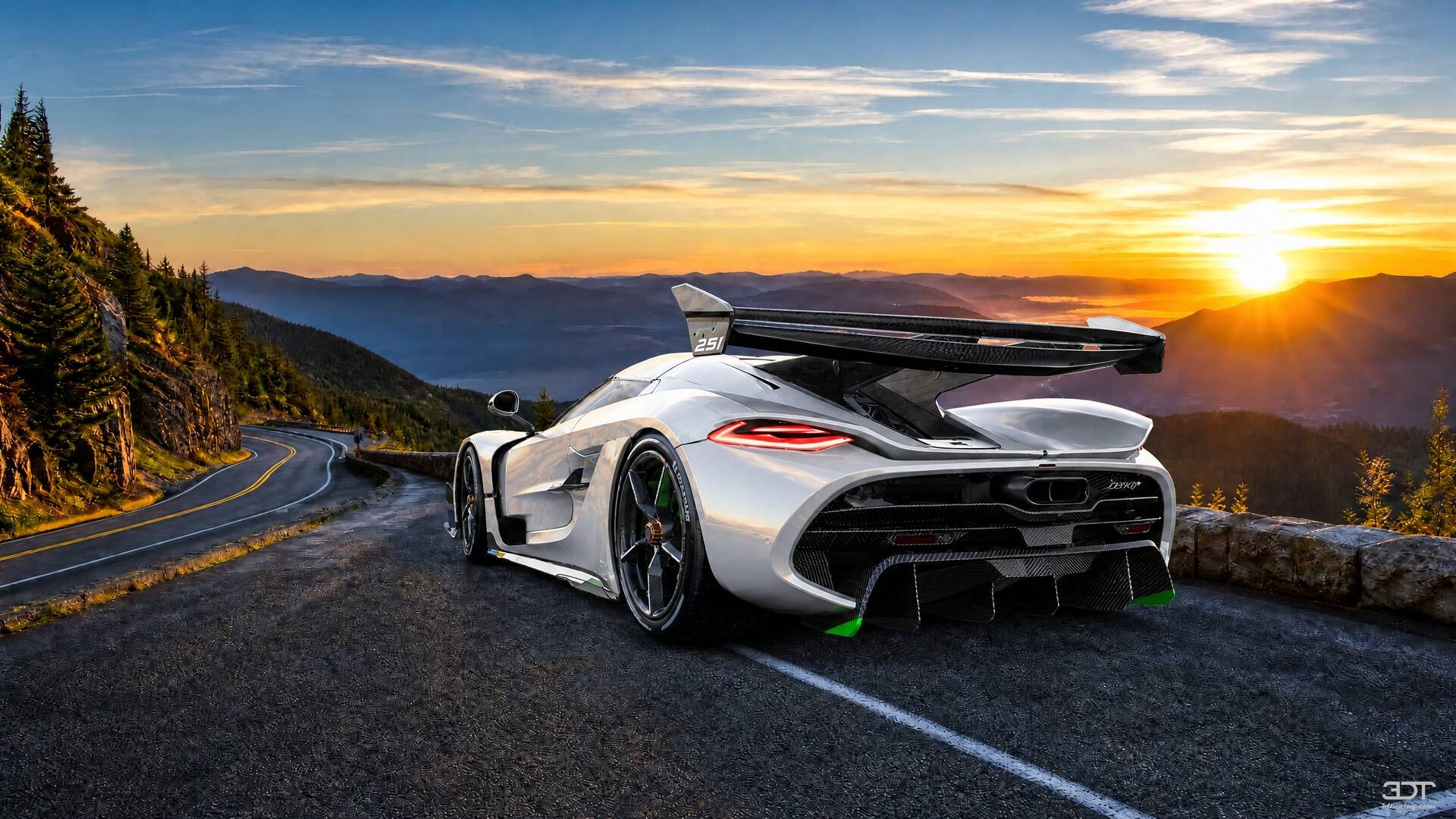 Koenigsegg Jesko 2 door targa top 2020 tuning