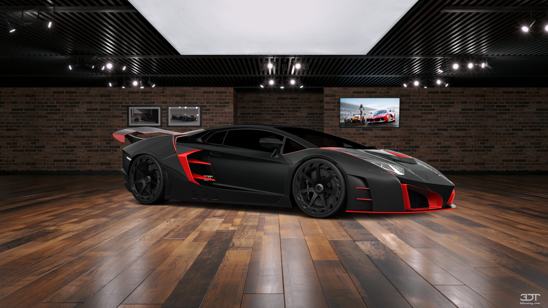 Lamborghini Aventador 2 Door Coupe 2012 tuning