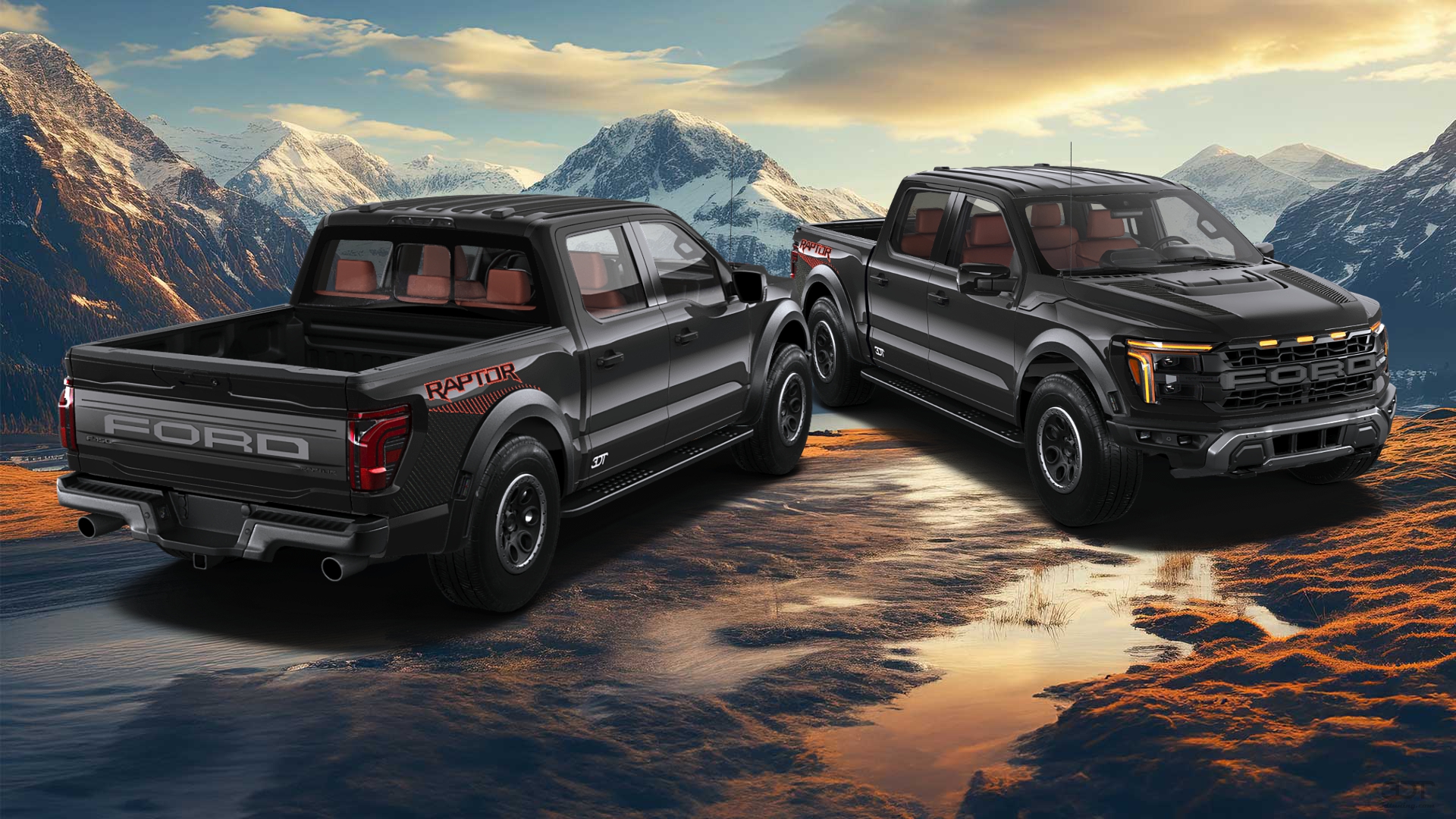Ford F-150 Raptor 4 Door pickup truck 2024 tuning