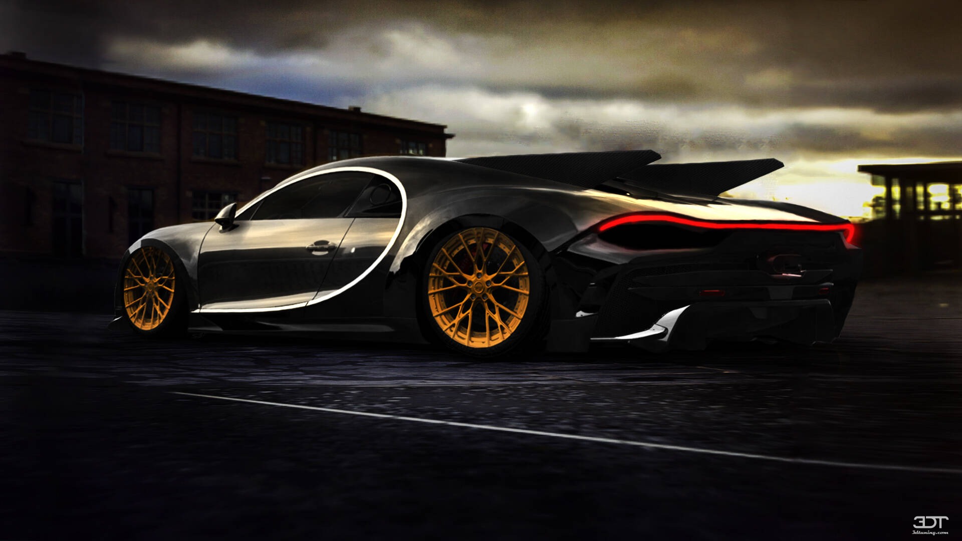 Bugatti Chiron 2 Door Coupe 2016