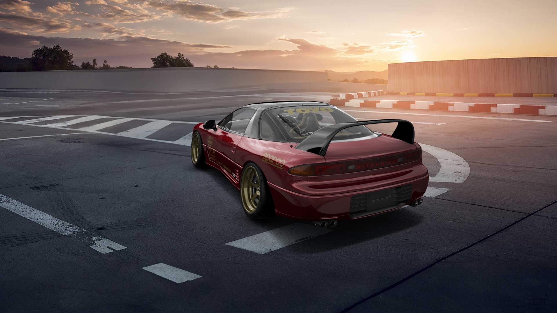Mitsubishi 3000GT 2 Door Coupe 1991