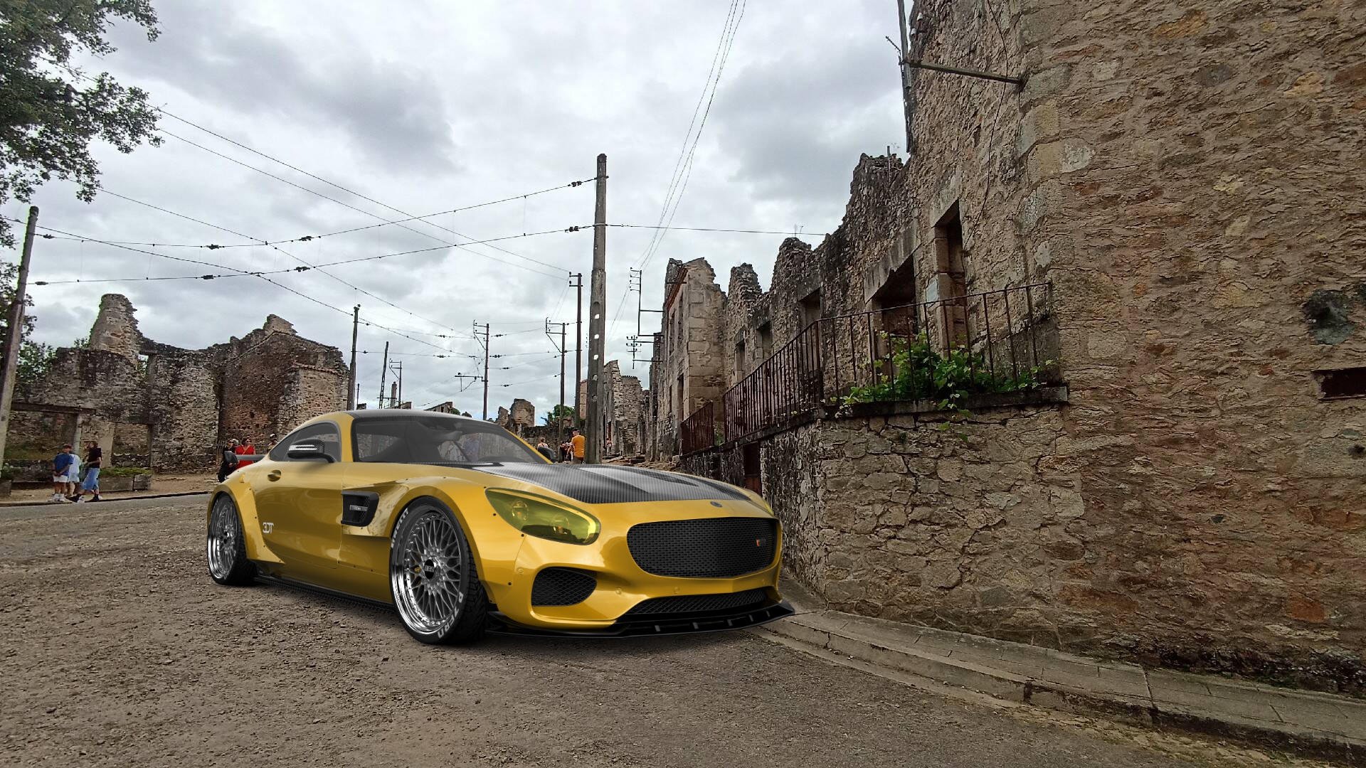 Mercedes AMG GT 2 door fastback coupe 2016 tuning