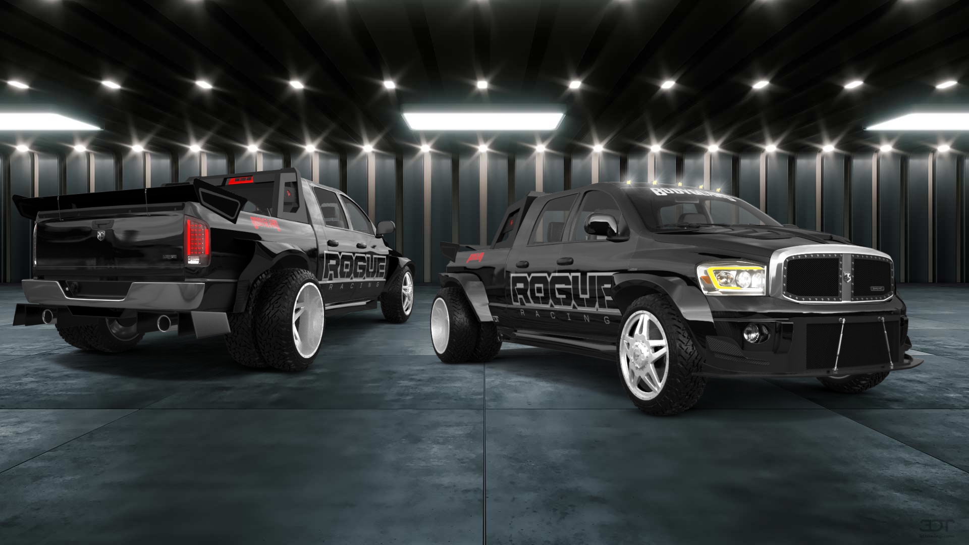 Dodge Ram 3500 Dually 4 Door pickup truck 2007 tuning