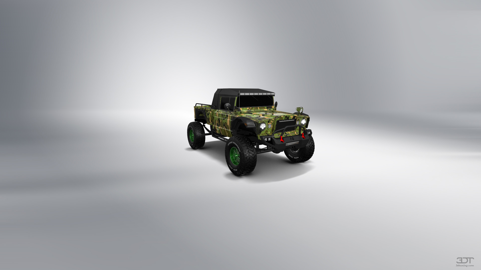 Jeep Kaiser M715 2 Door pickup truck 1968 tuning