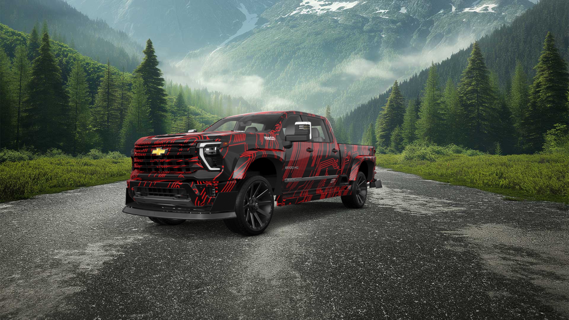 Chevrolet Silverado 2500 HD 4 Door pickup truck 2024