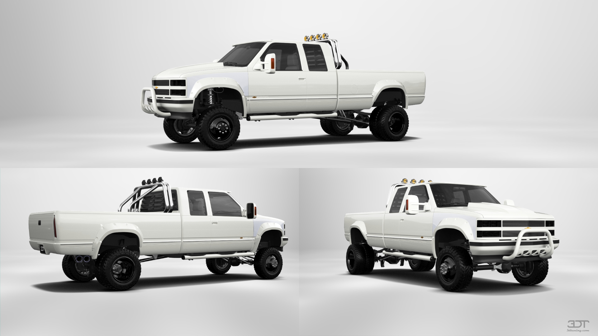 Chevrolet K3500 Extended Cab Pickup Truck 1988
