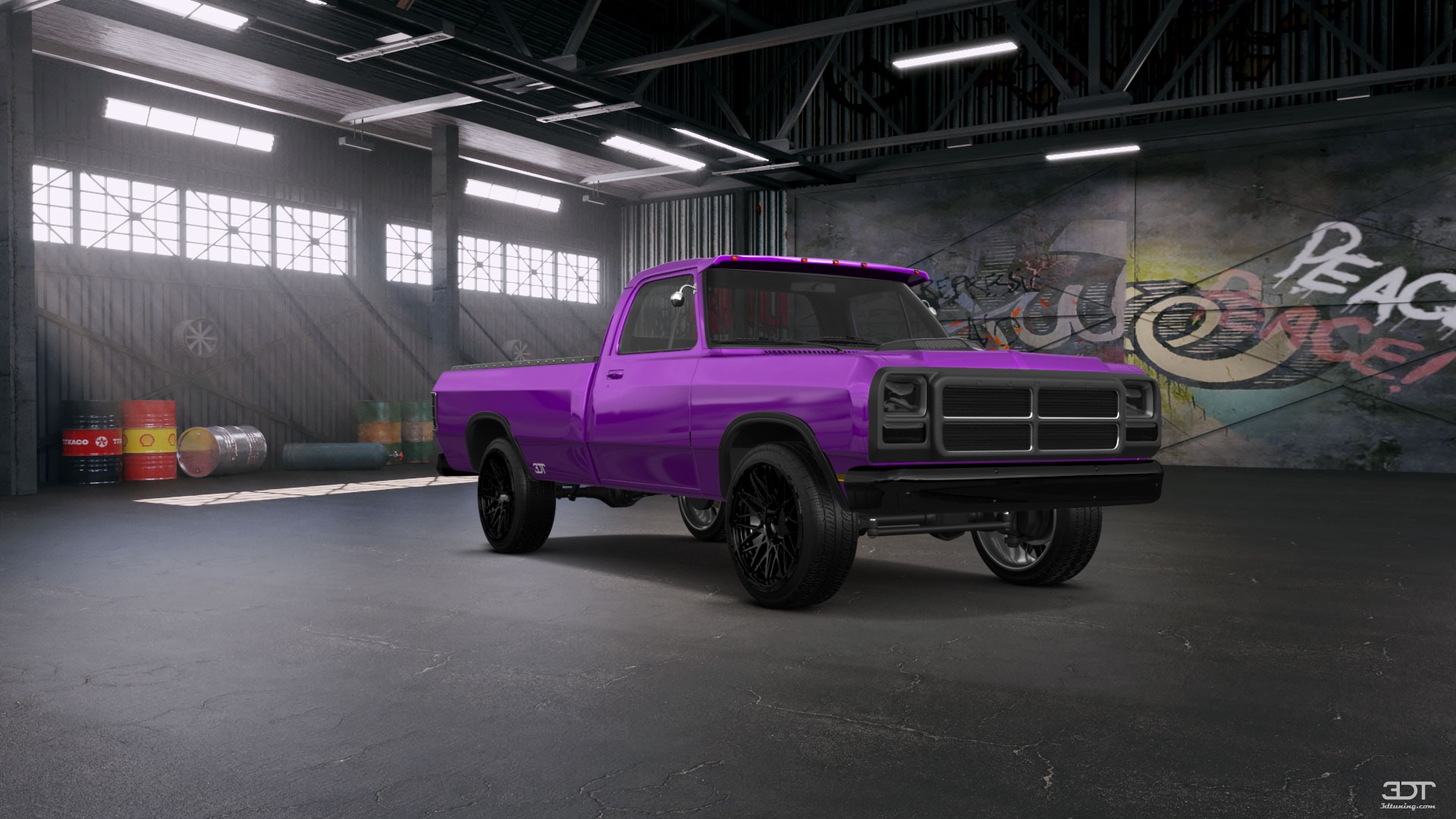 Dodge Ram 2 Door pickup truck 1991 tuning