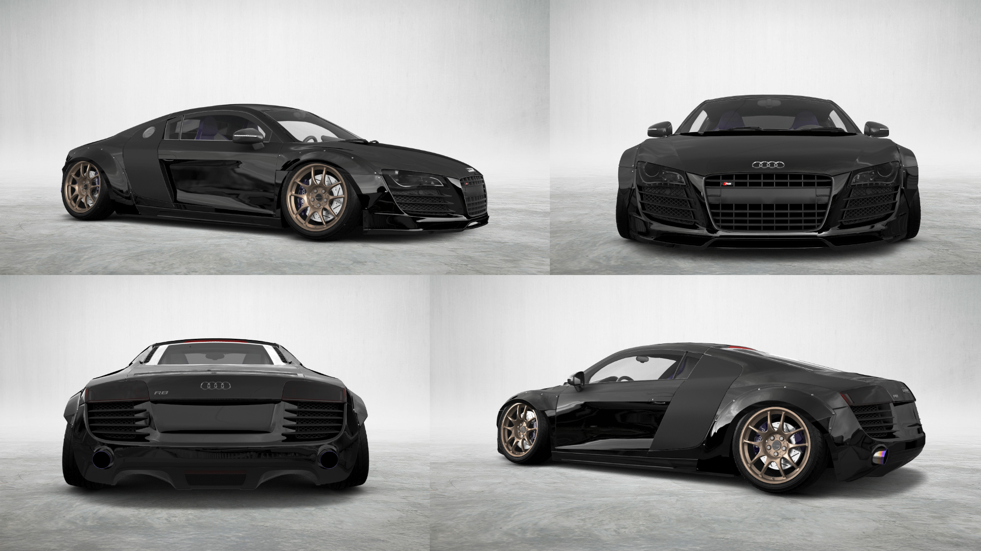 Audi R8 2 Door Coupe 2008 tuning