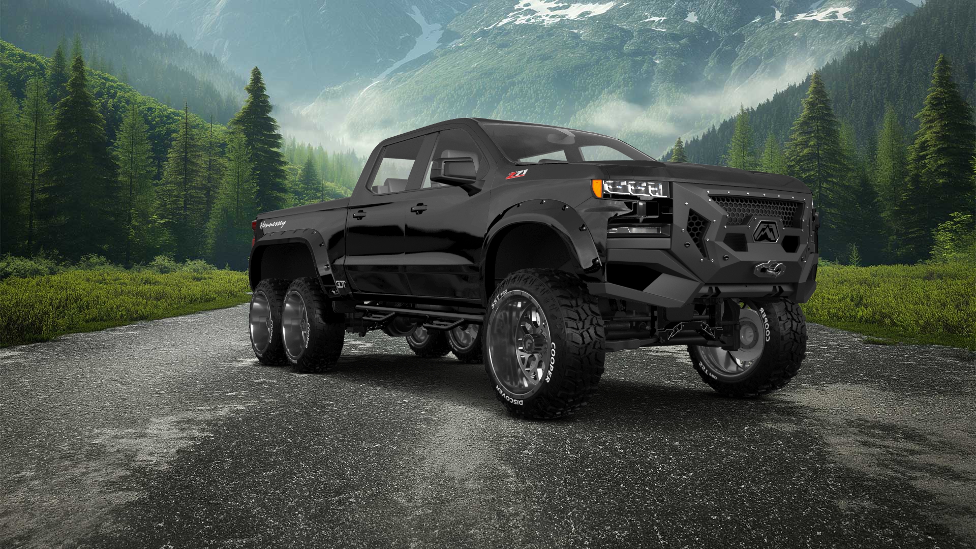 Chevrolet Silverado Hennessey Goliath 6X6 Truck 2020