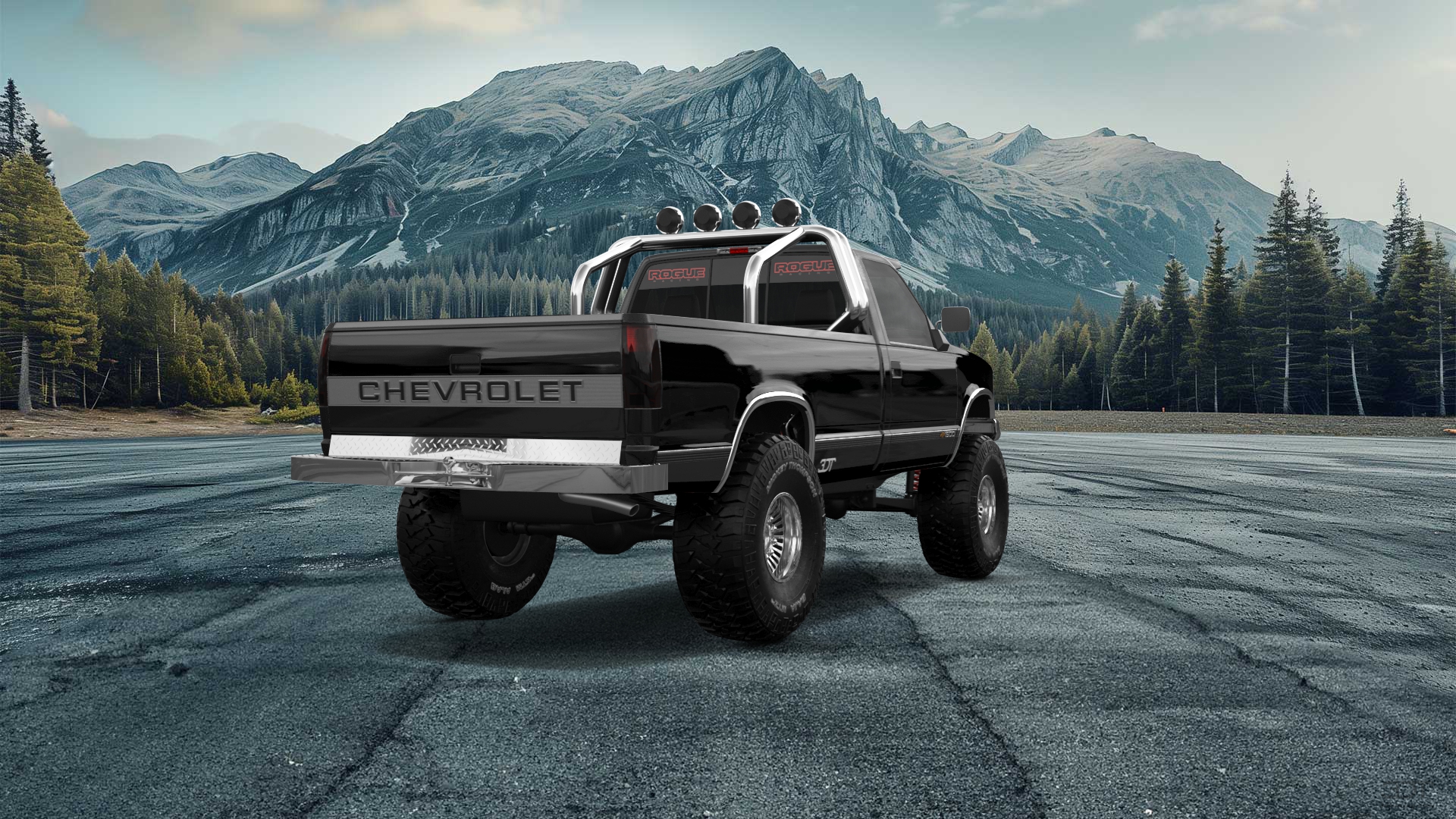 Chevrolet K1500 Regular Cab Fleetside Pickup 1988