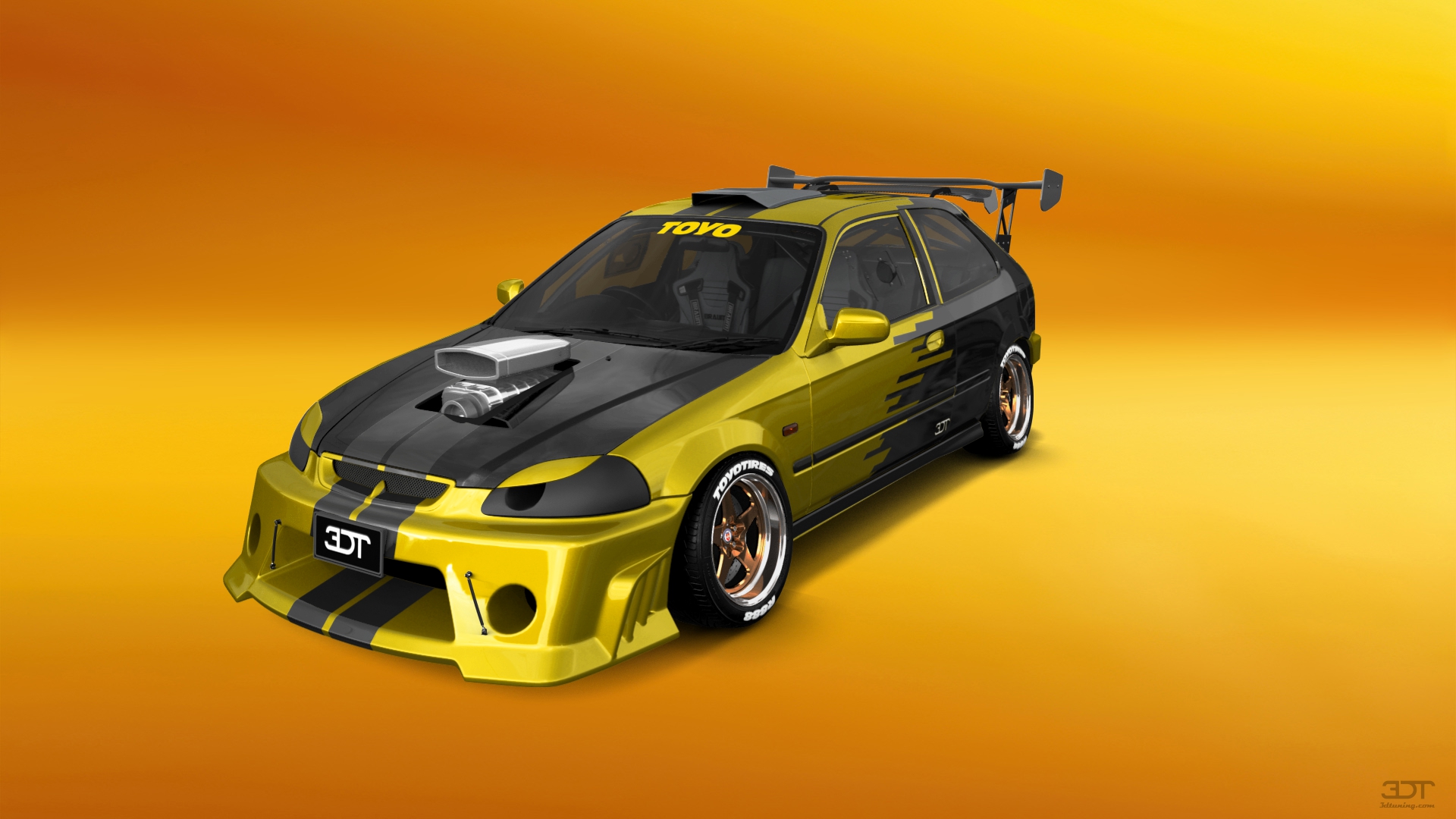 Honda Civic 3 Door Hatchback 1997 tuning