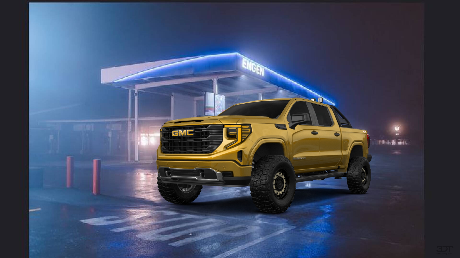 GMC Sierra 1500 Crew Cab 5.8 ft box 4 Door pickup truck 2023 tuning