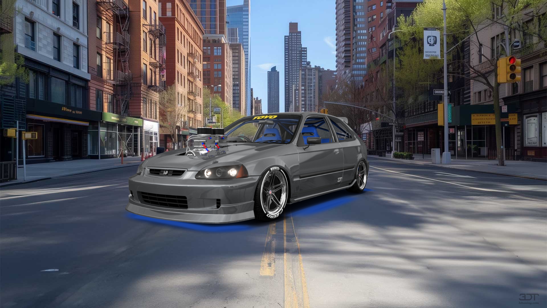 Honda Civic 3 Door Hatchback 1997 tuning