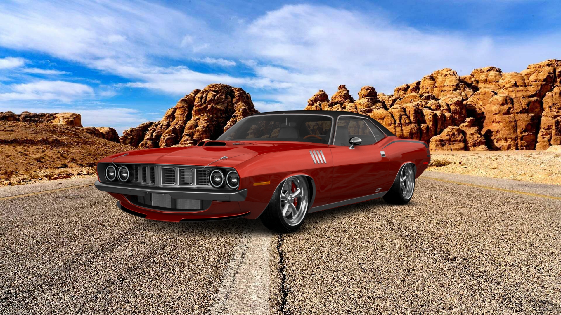 Plymouth Barracuda 2 Door Hardtop 1970 tuning