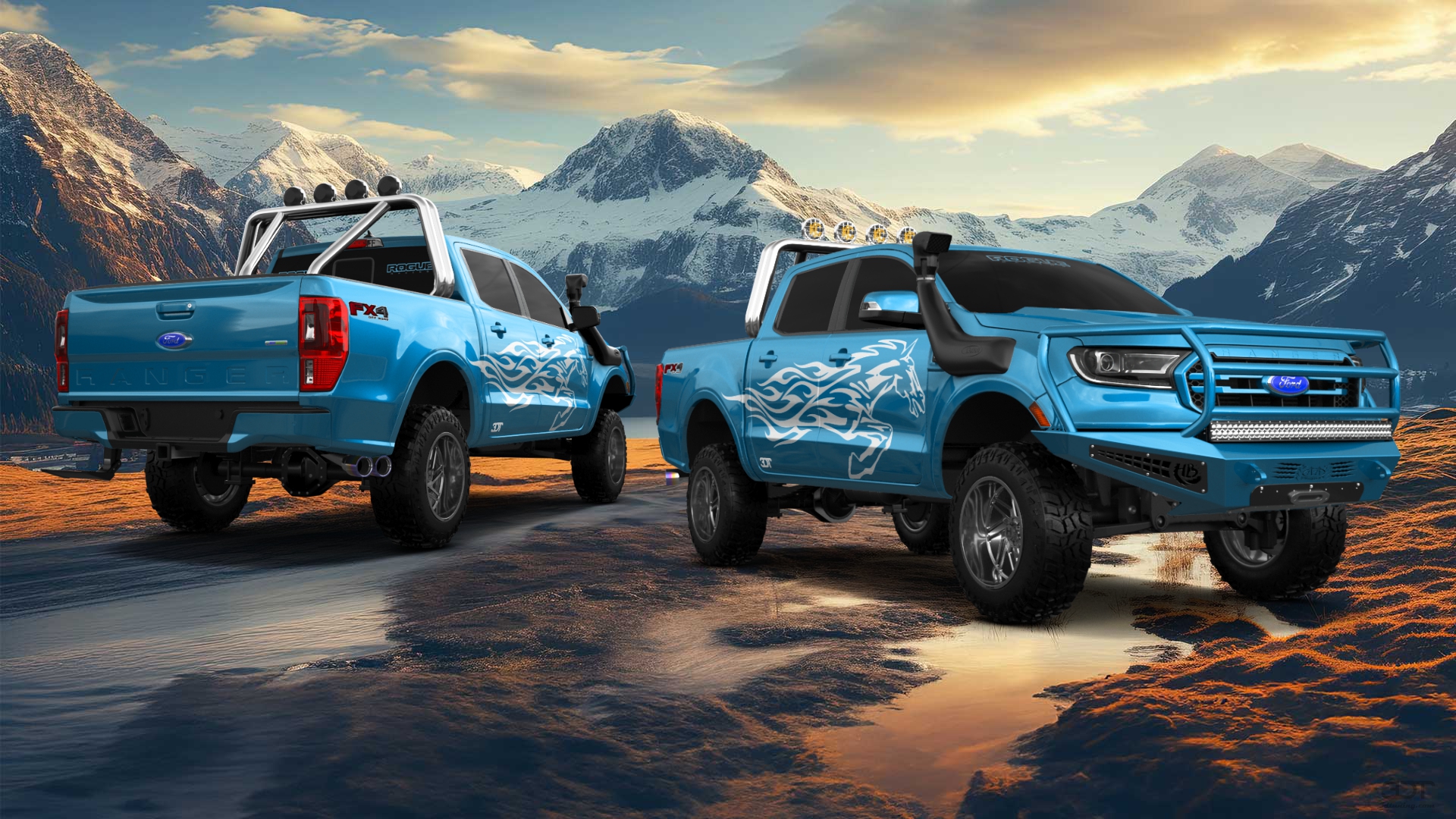 Ford Ranger 4 Door pickup truck 2019