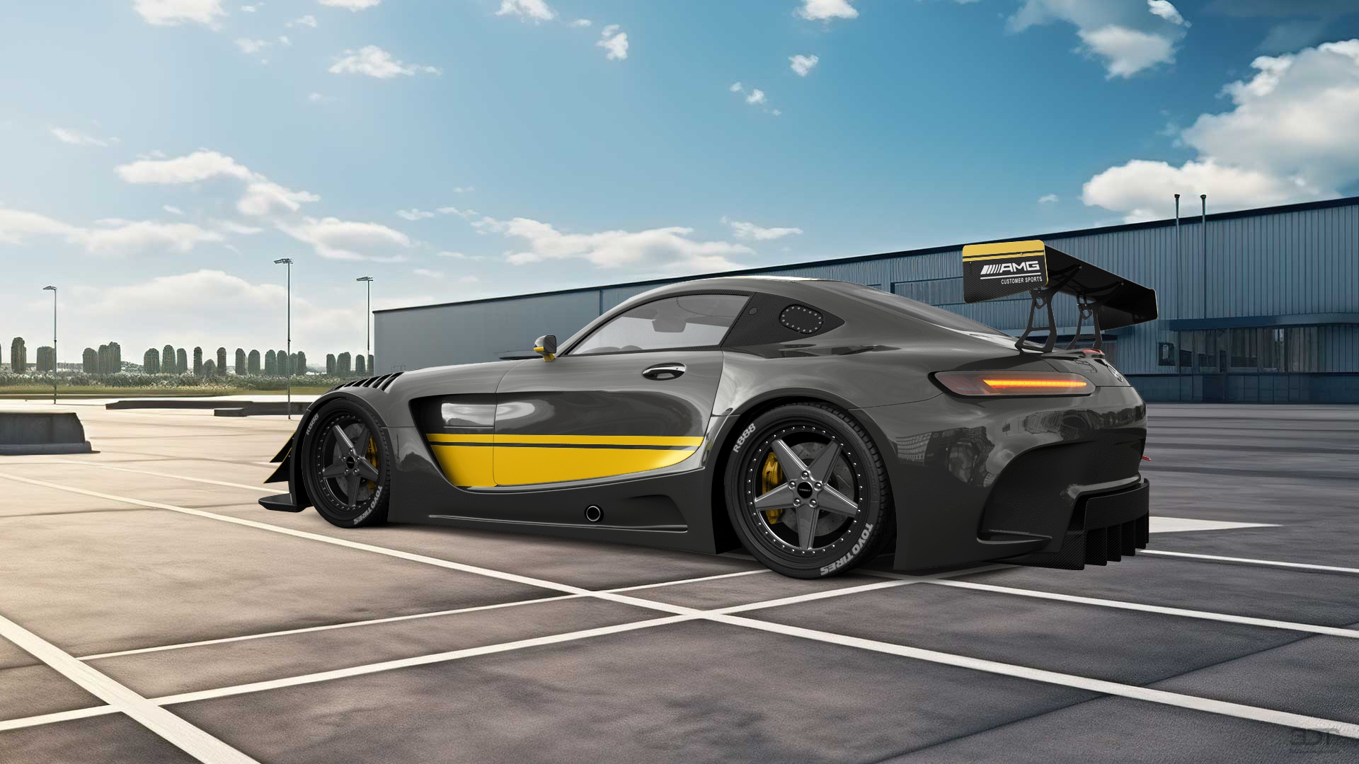 Mercedes AMG GT 2 door fastback coupe 2016