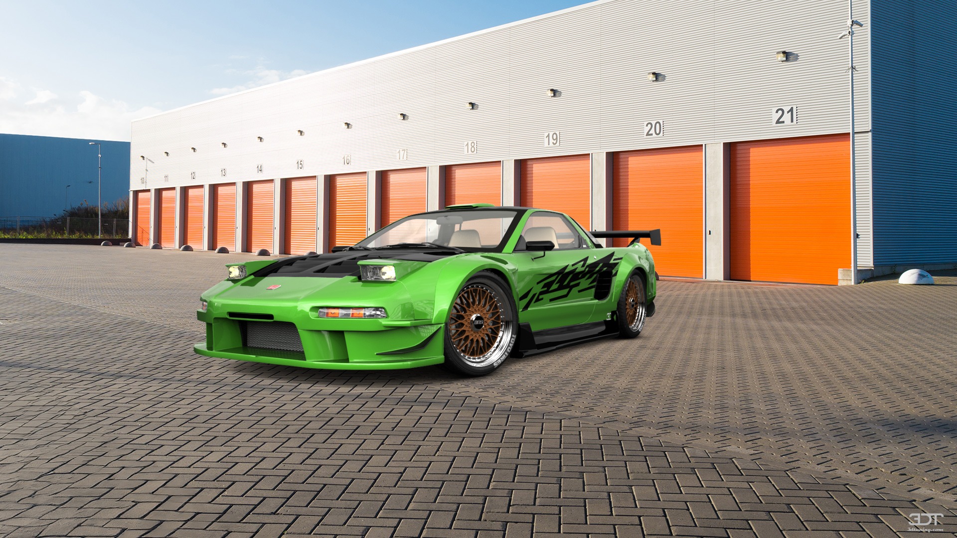 Honda NSX 2 Door Coupe 1990 tuning