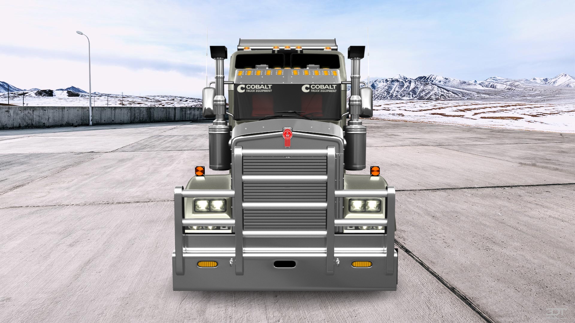 Kenworth W900 Sleeper Cab Truck 2015