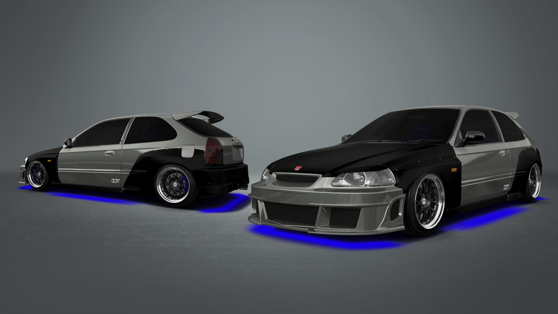 Honda Civic 3 Door Hatchback 1997 tuning