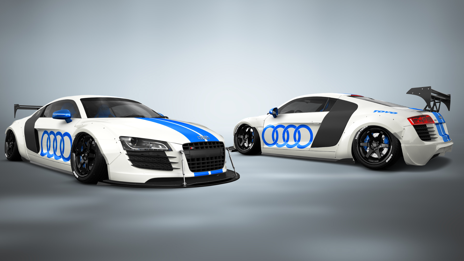 Audi R8 2 Door Coupe 2008 tuning
