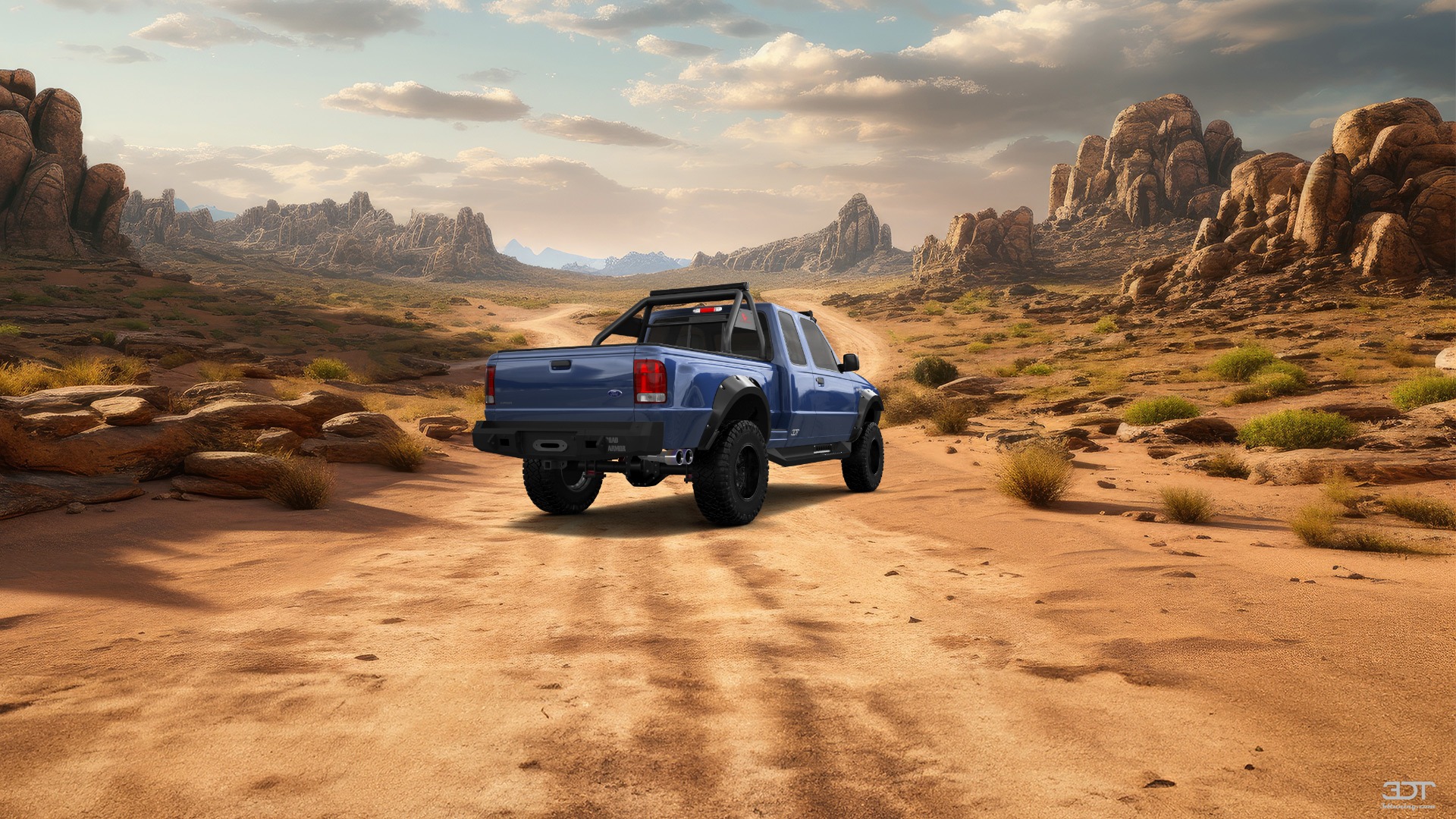 Tuning Ford Ranger Flareside 2 Door pickup truck 1998