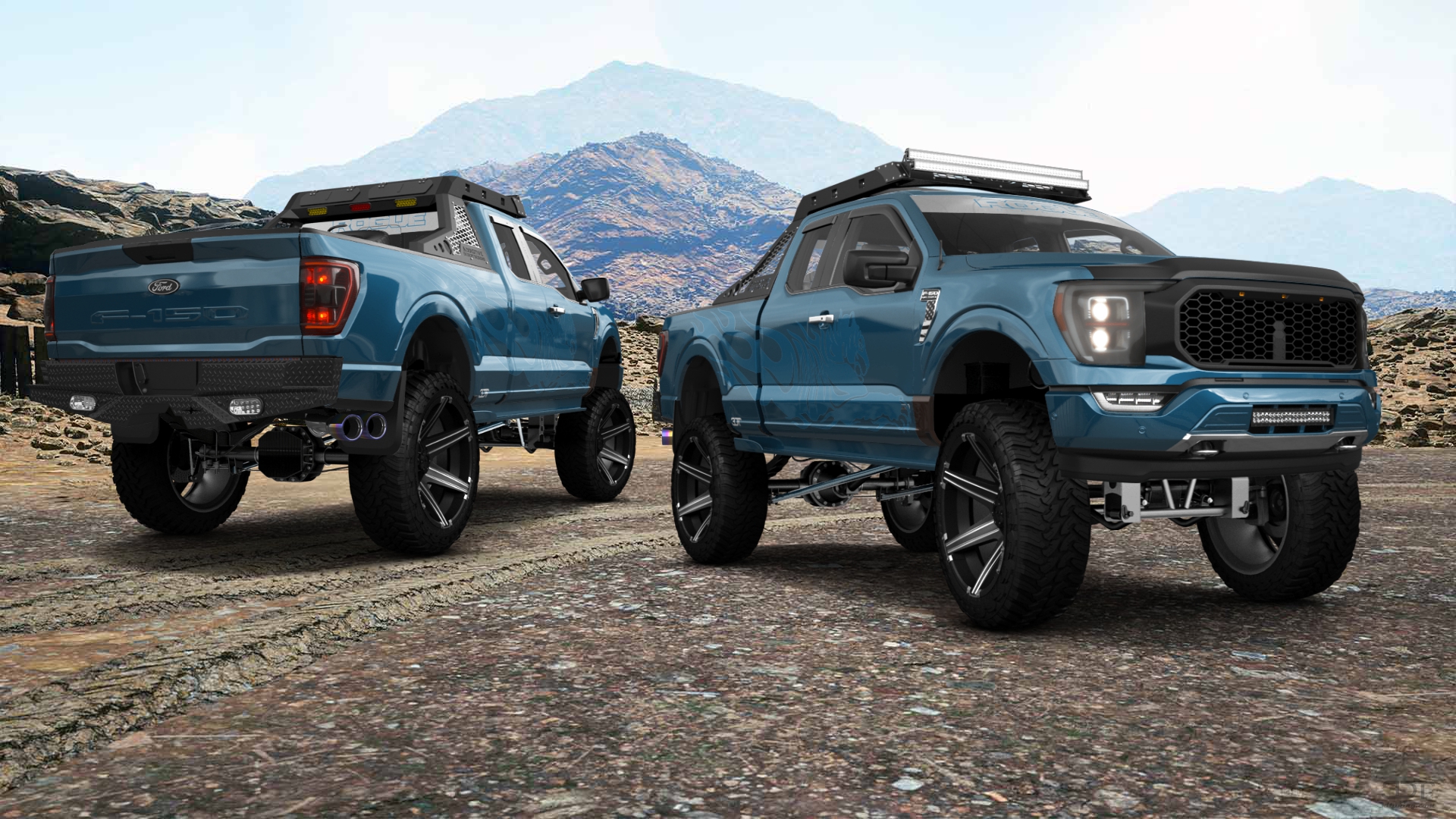 Ford F-150 Double Cab Pickup Truck 2021