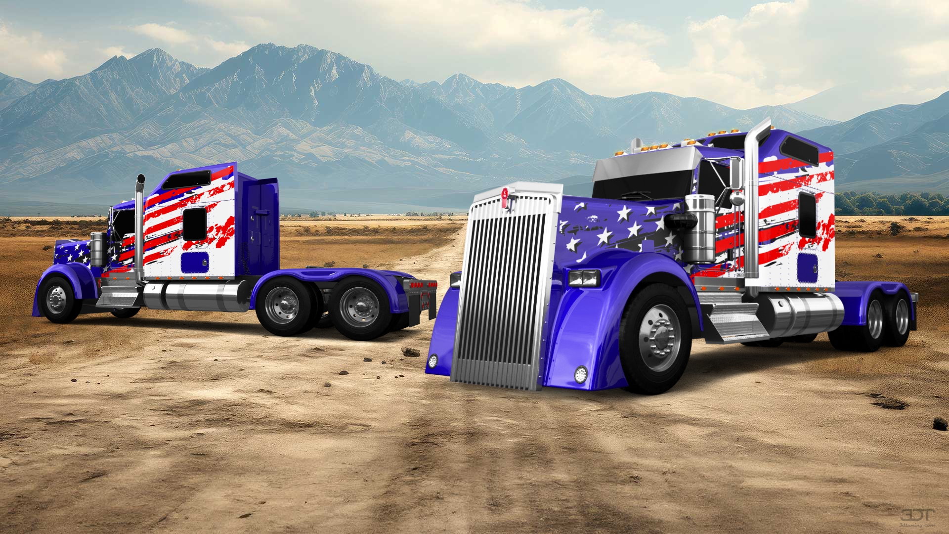 Kenworth W900 Sleeper Cab Truck 2015 tuning