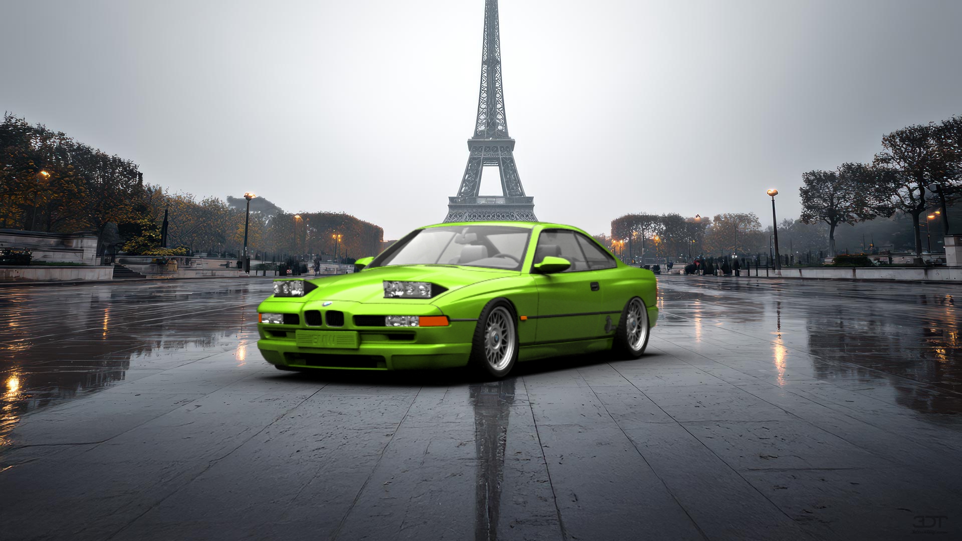 BMW 8 series Coupe 1989 tuning