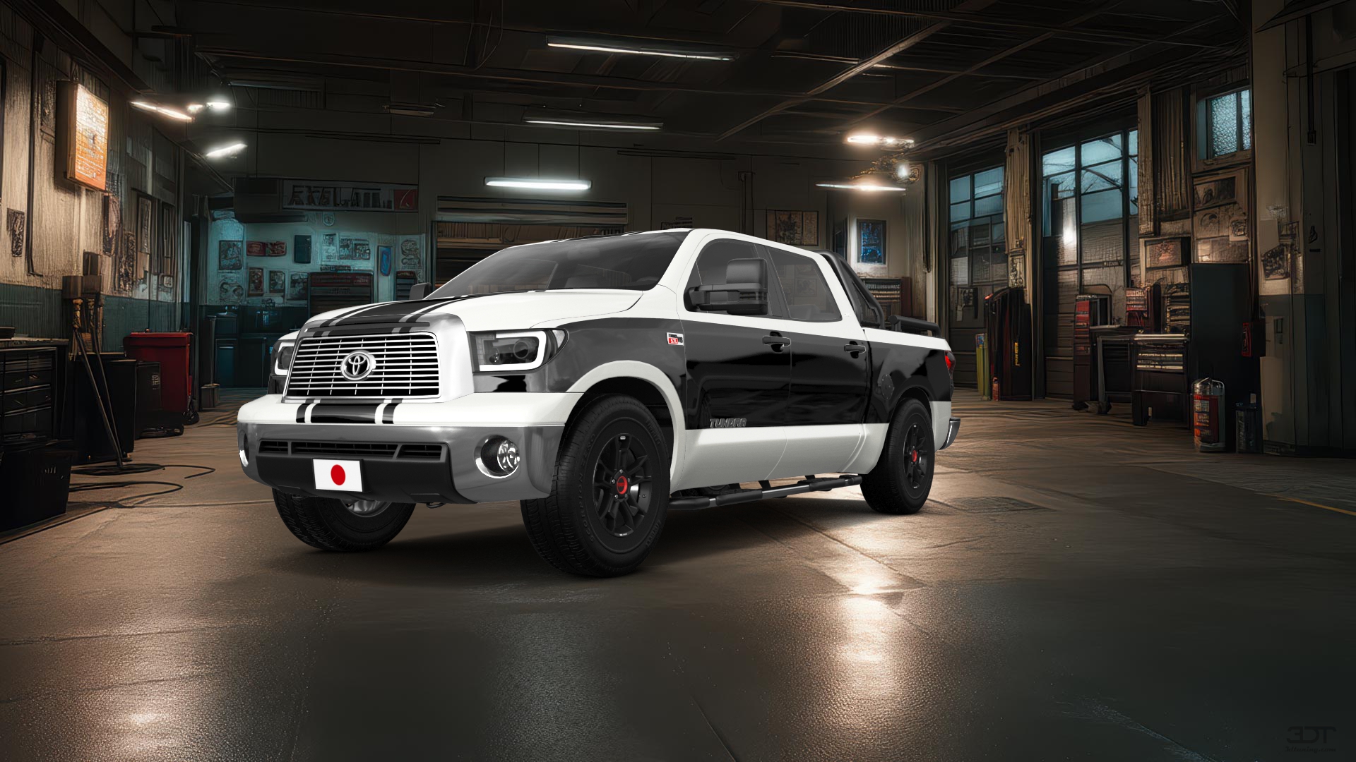 Toyota Tundra 5.5 ft box 4 Door pickup truck 2007 tuning