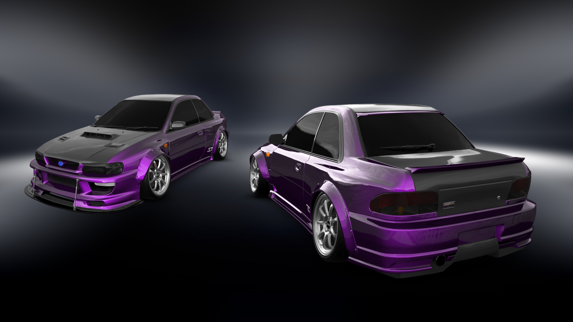 Subaru Impreza WRX STI 22B 2 Door Coupe 2000