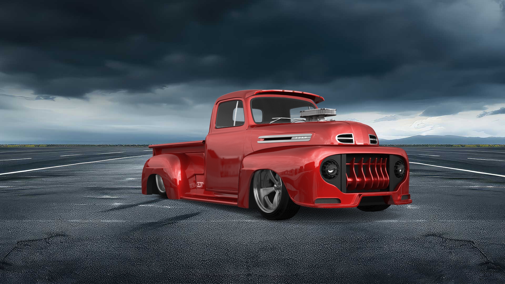 Ford F1 2 Door pickup truck 1949 tuning