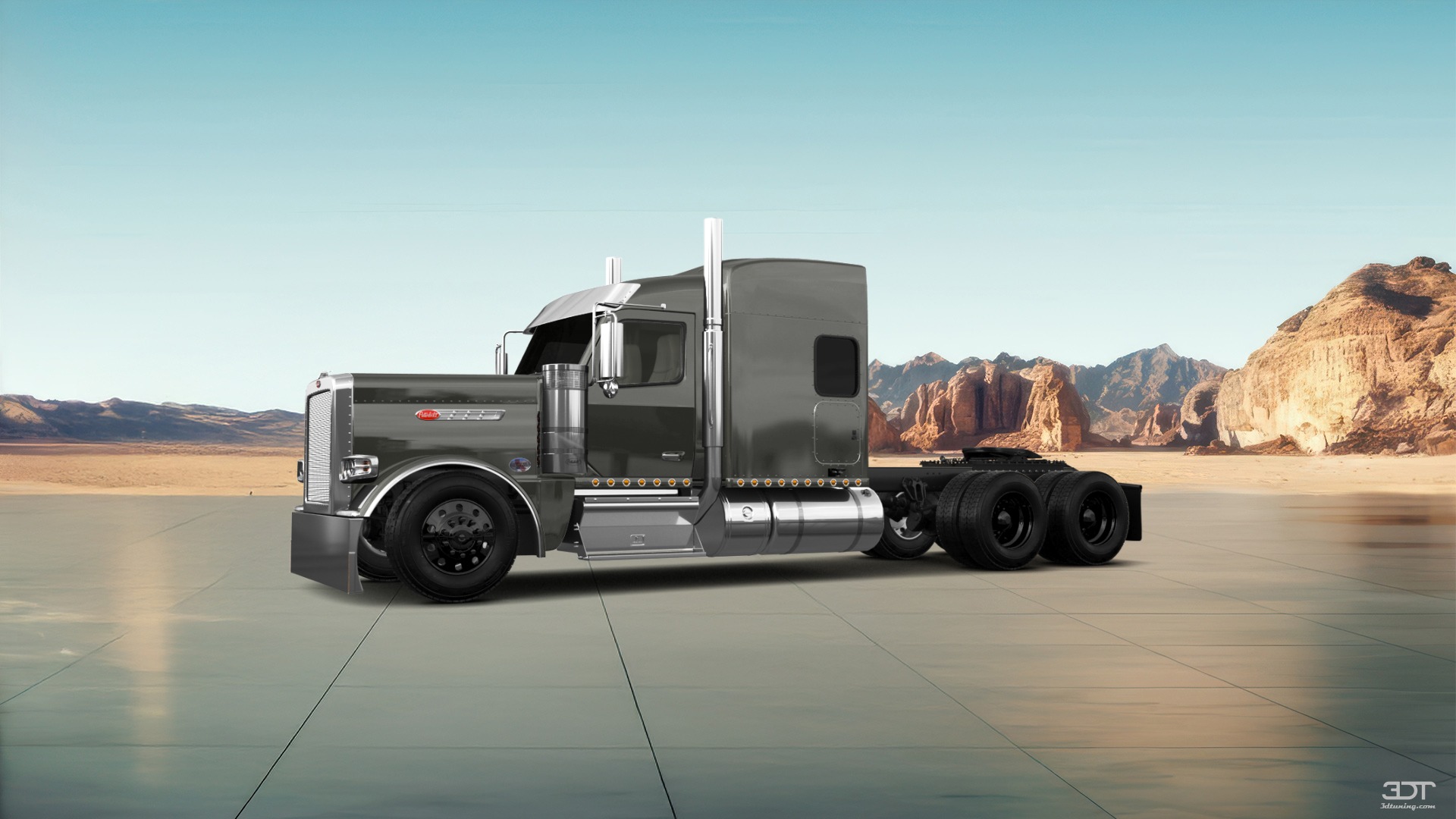 Tuning Peterbilt 589 Sleeper Cab Truck 2024