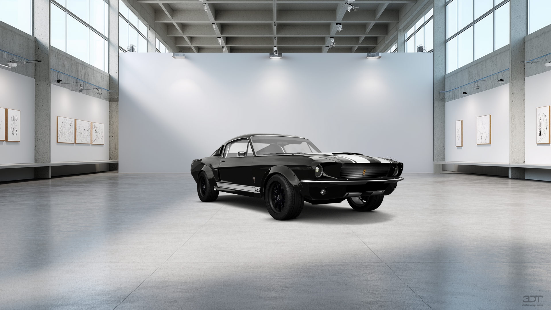 Mustang GT500 2 Door Coupe 1968 tuning