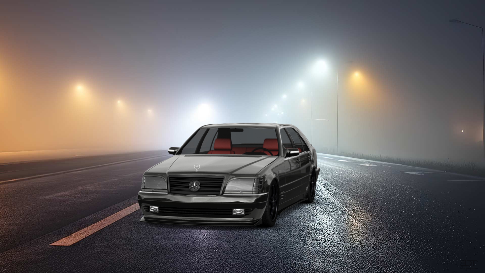 Mercedes S Class Sedan 1992
