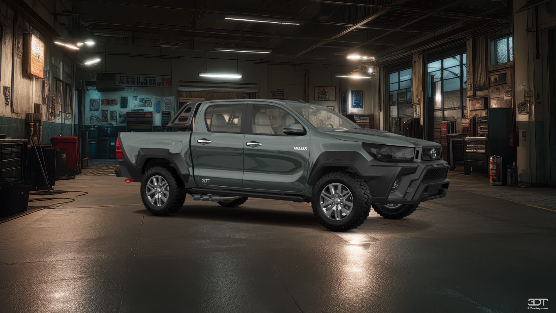 Toyota Hilux Double Cab 4 Door pickup truck 2015 tuning
