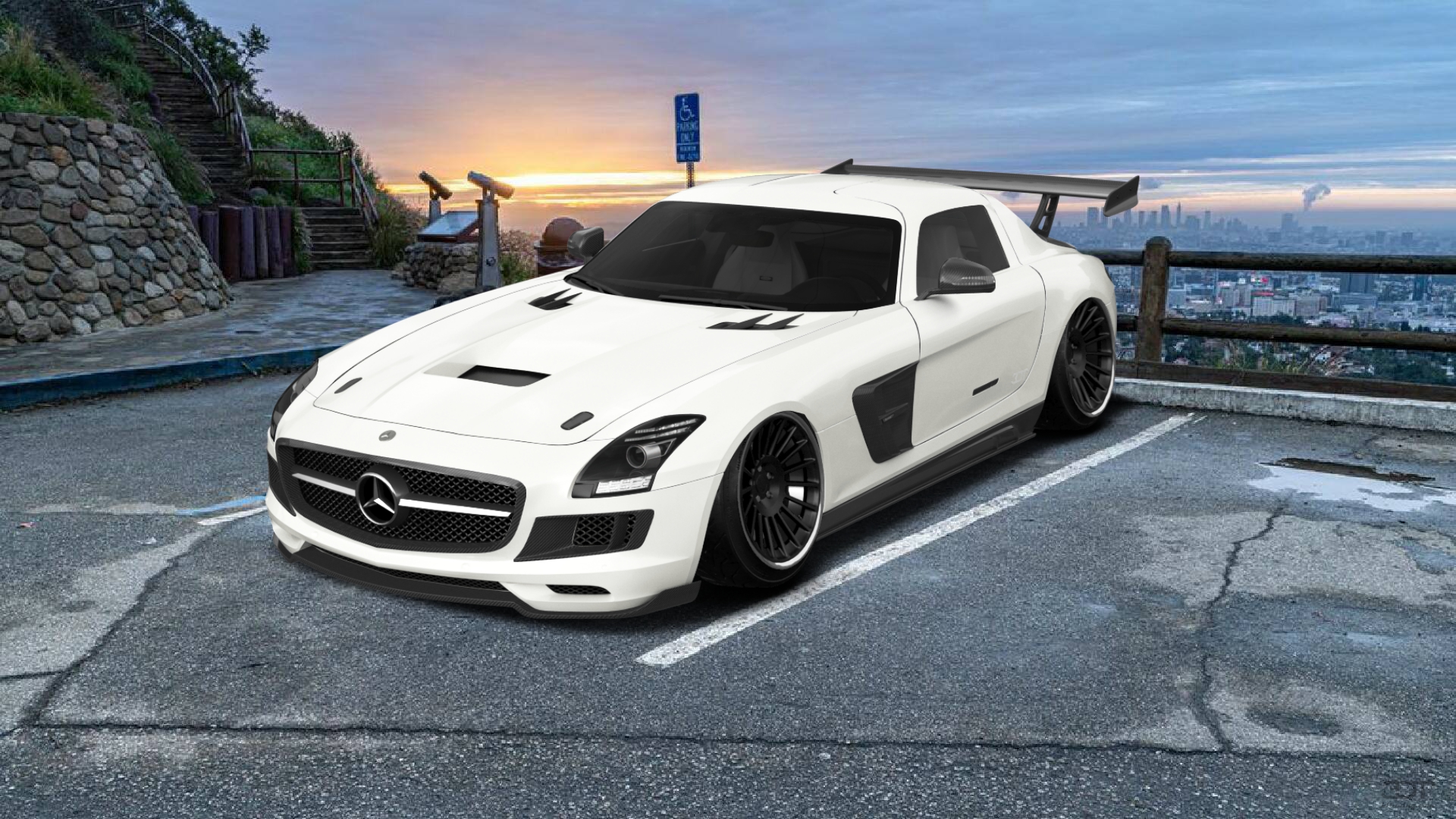 Mercedes SLS 2 Door Coupe 2011 tuning