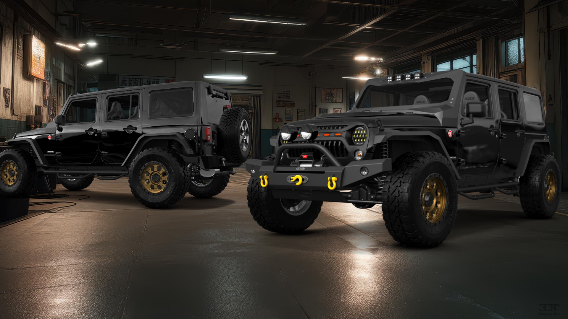 Jeep Wrangler Unlimited JK Rubicon Recon 4 Door SUV 2017 tuning