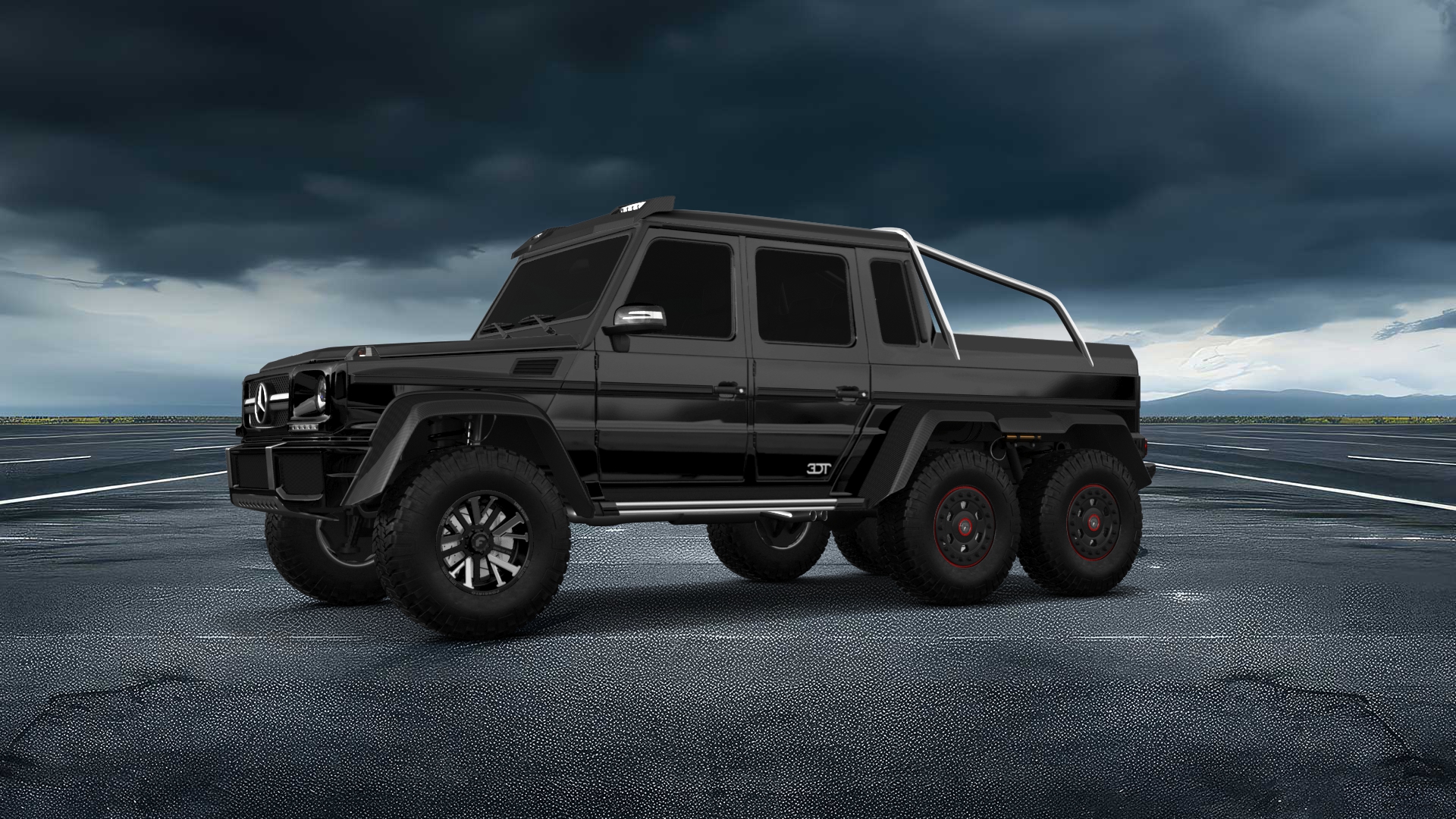 Mercedes G 63 AMG 6x6 4 Door pickup truck 2013