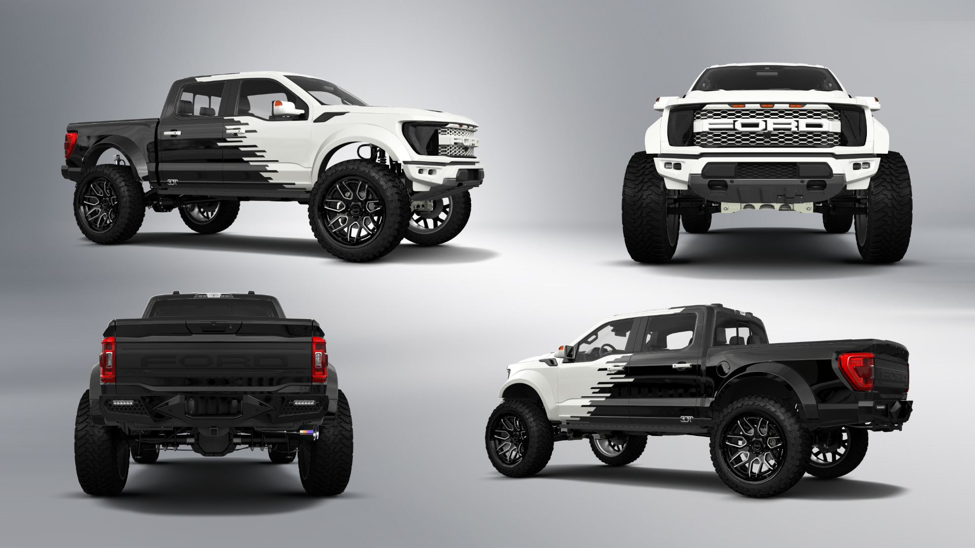 Ford F-150 Raptor 4 Door pickup truck 2021