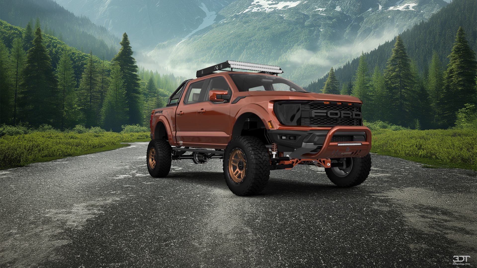 Ford F-150 Raptor 4 Door pickup truck 2021 tuning